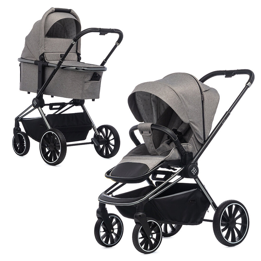 Коляска 2 в 1 Labala RAIZ (Grey)