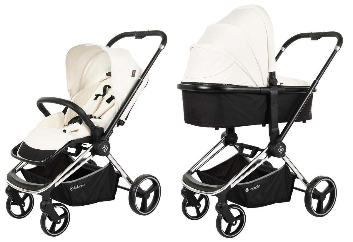 Коляска 2 в 1 Labala RAIZ (White)