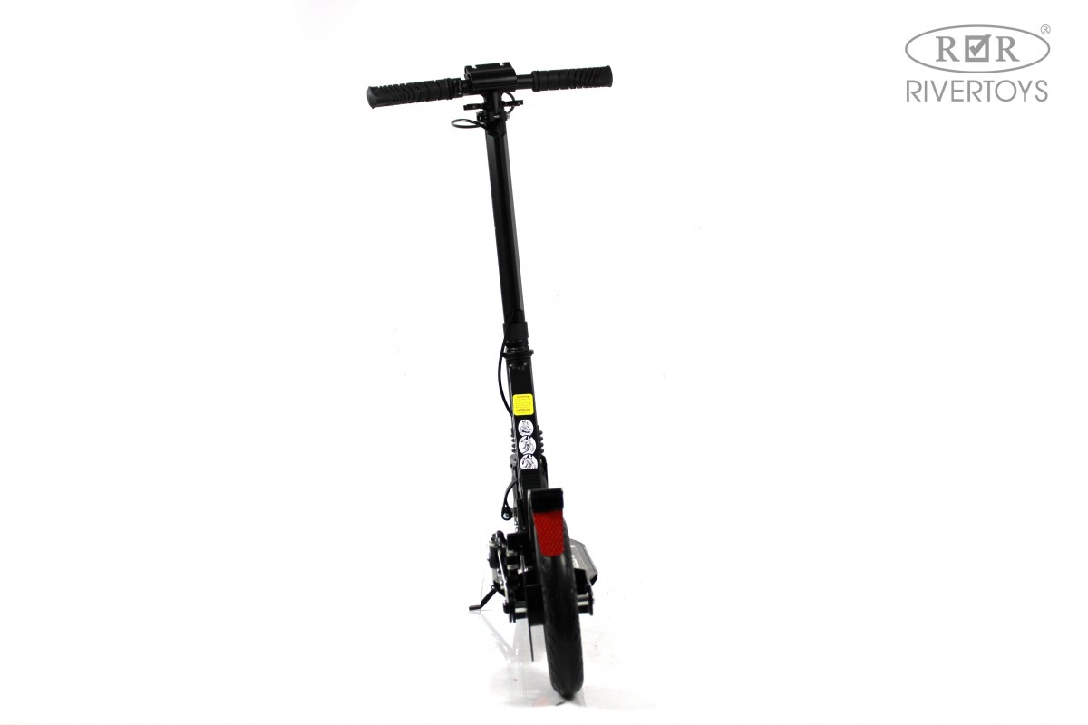 Детский самокат RiverToys HB-A7 черный ef8xehmc3gi3he3666cgmy2l5x7kr2or
