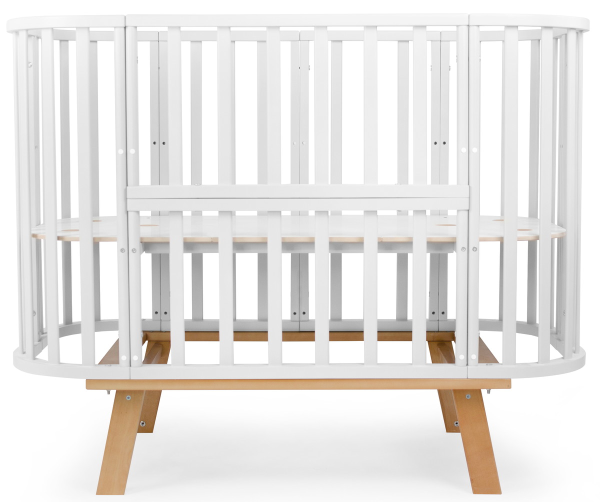 Детская кроватка Sweet Baby Barocco New с маятником Белый/Натуральный 3k8m4zizhuap8r04w6ms82fzpsjraa0c