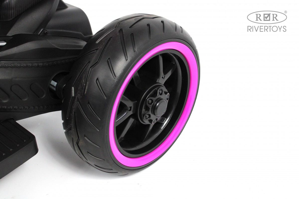 Детский электромотоцикл RiverToys C005MC розовый 8my6rjeiwykbduw5o0yib1f6smpce3r0