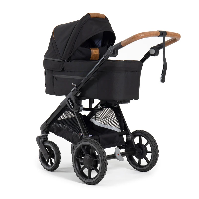 Коляска 2 в 1 Emmaljunga Sento Pro Flat Outdoor - Black 20242