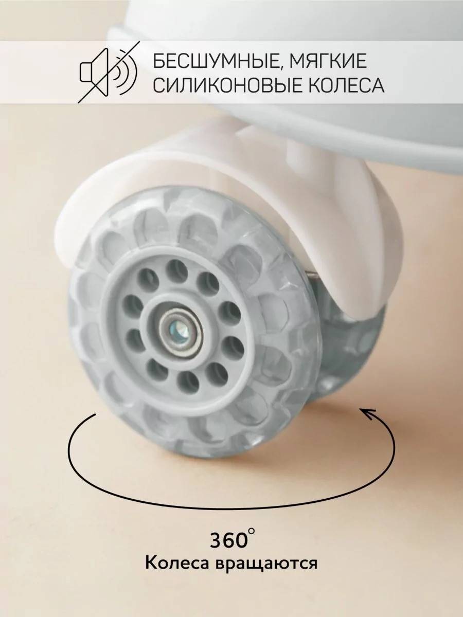 Ходунки AMAROBABY First Steps Серый c617yhd41t0swdu3z5s258tr9c78gld5