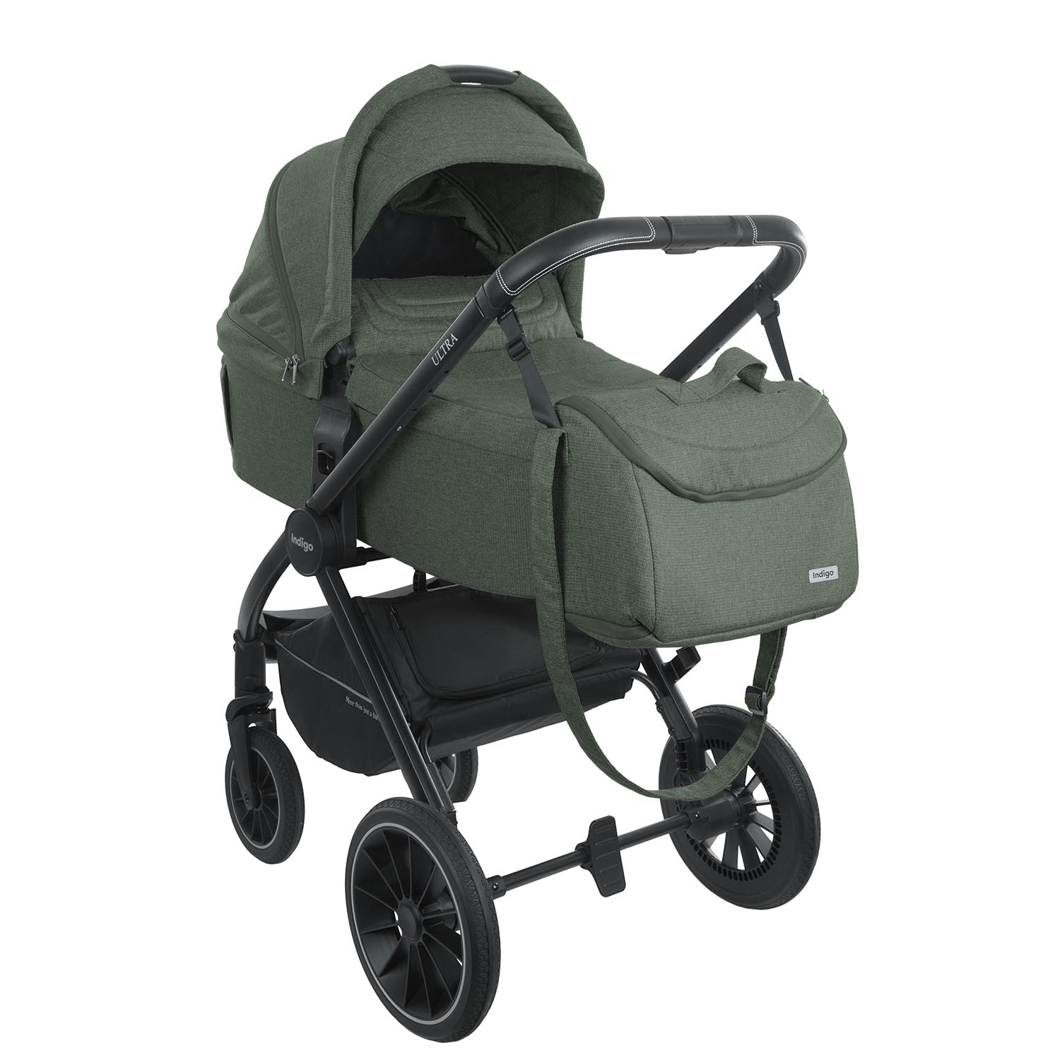 Коляска 3 в 1 INDIGO ULTRA  зеленый 293ba8d5a7e7081e8f87a0b3b0eb07cc