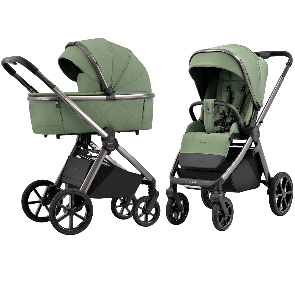 Коляска 2 в 1 Carrello Omega CRL-6530/1 Perfect Green 108134164-kolyaska-2-v-1-carrello-omega-crl-6530-1-perfect-green