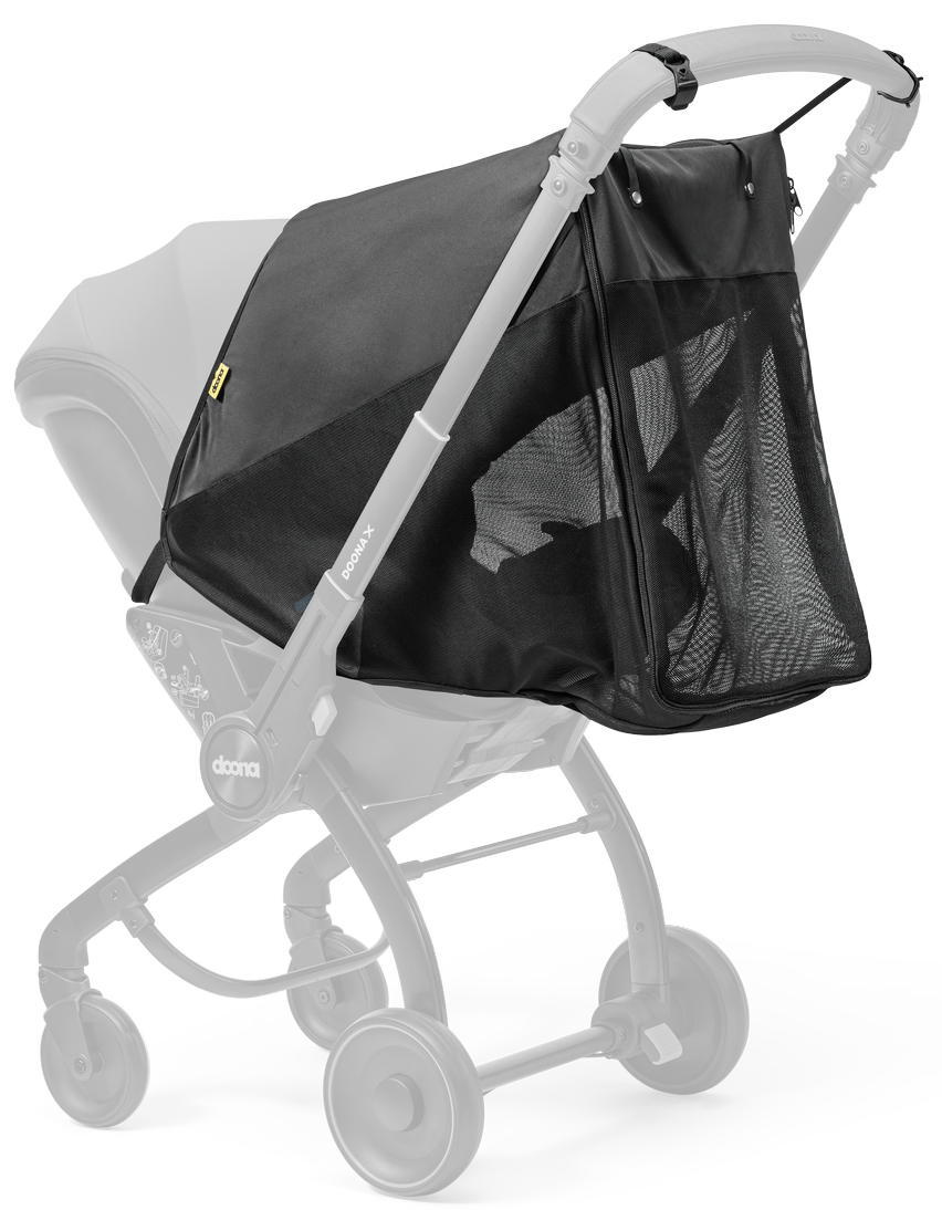 Защита от солнца c москитной сеткой Doona X 360° Protection (Black)