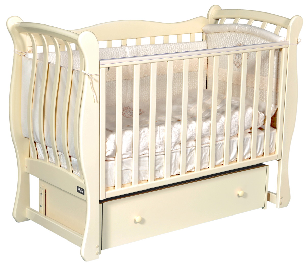 Детская кроватка Bellini Adriana Elegance (универсальный маятник) слоновая кость hhso1ut7bfz126mbpvnqghcg7upvrp63