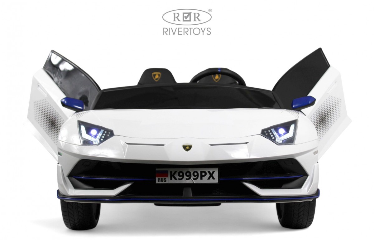 Детский электромобиль RiverToys K999PX белый jtmsp7w1k8xhzkcgxoegiovasm42ny0r
