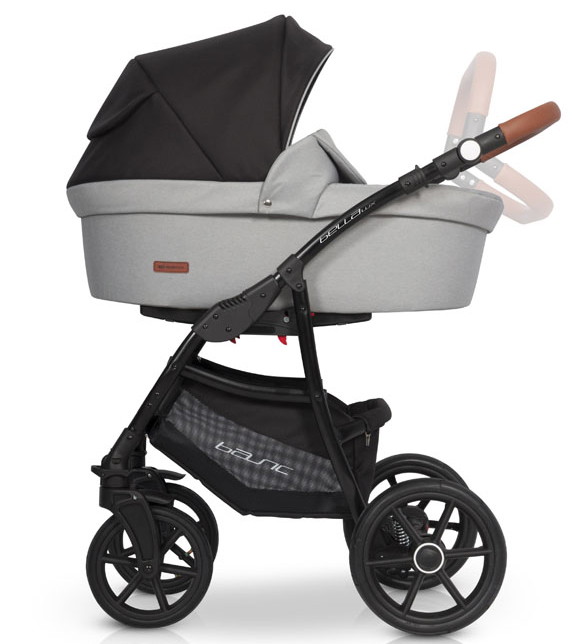 Детская коляска Riko Basic Bella Lux 2 в 1 02 серый3