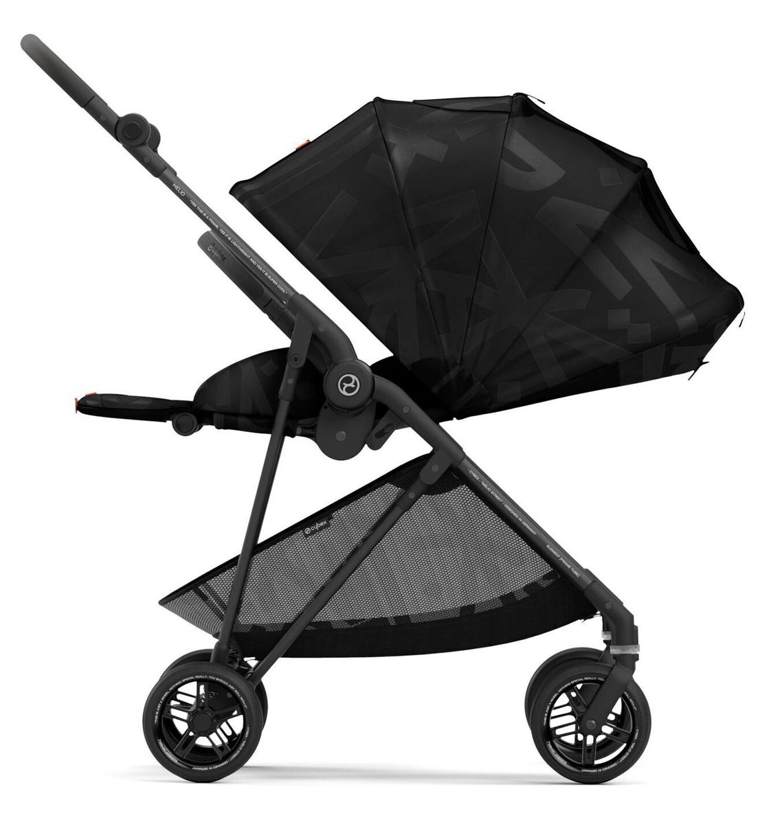 Коляска 2 в 1 Cybex Melio Street Real Black с дождевиком 6nfxhudimgtn55windglbjhw9esze5ox