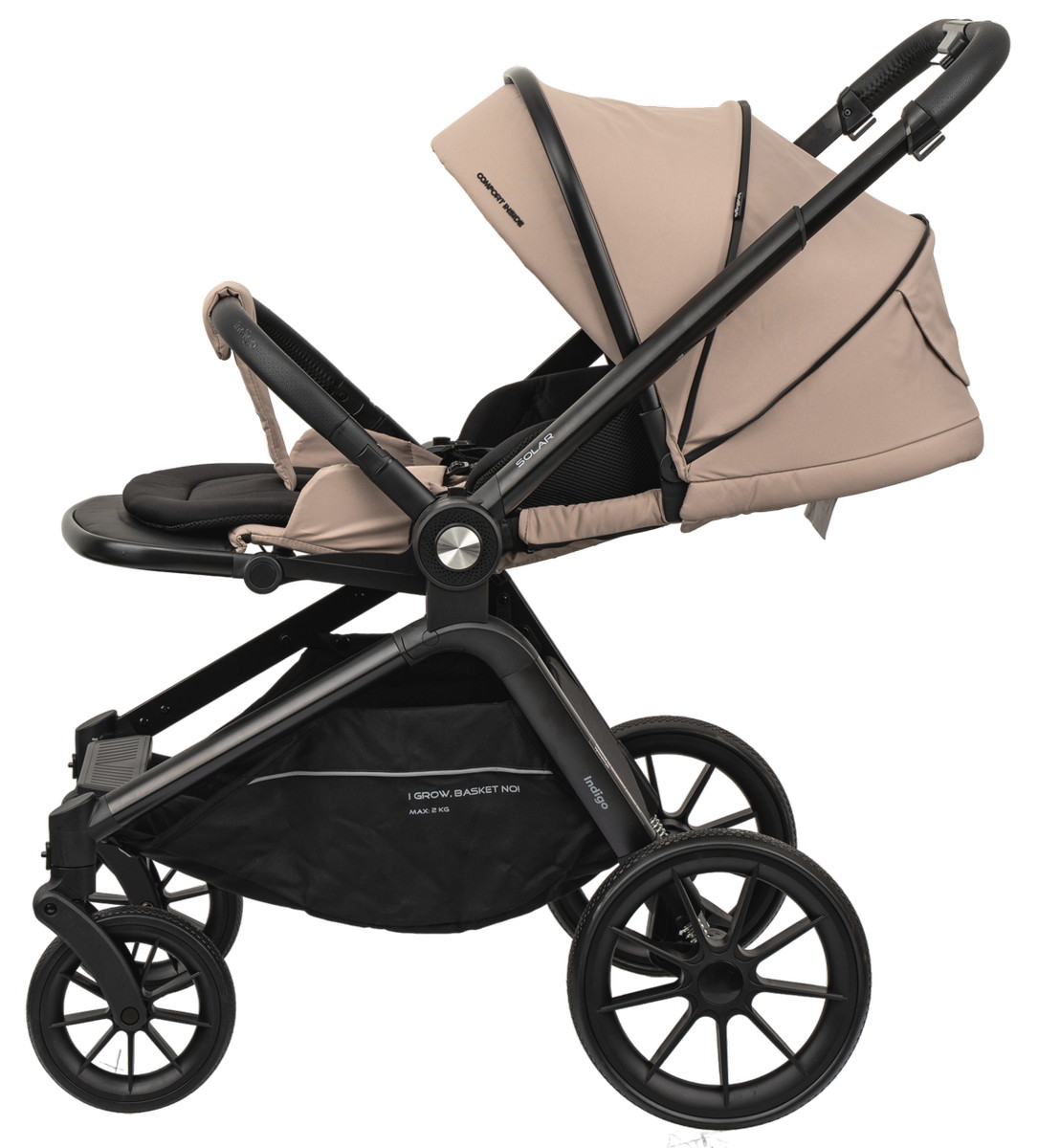 Детская коляска Indigo Solar 3 в 1 бежевый 5at0l1ltgydibhxhq23dqjv8h2ueowvn