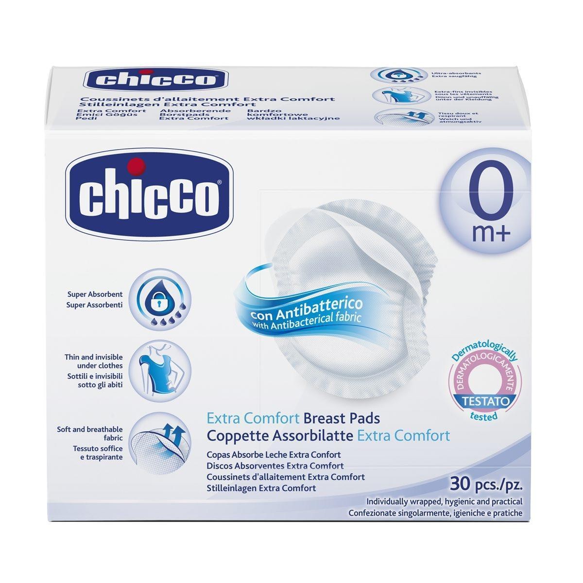 Прокладки для груди Chicco 30 шт. 4d3d7236ced78e87d8bea9794cd762d6