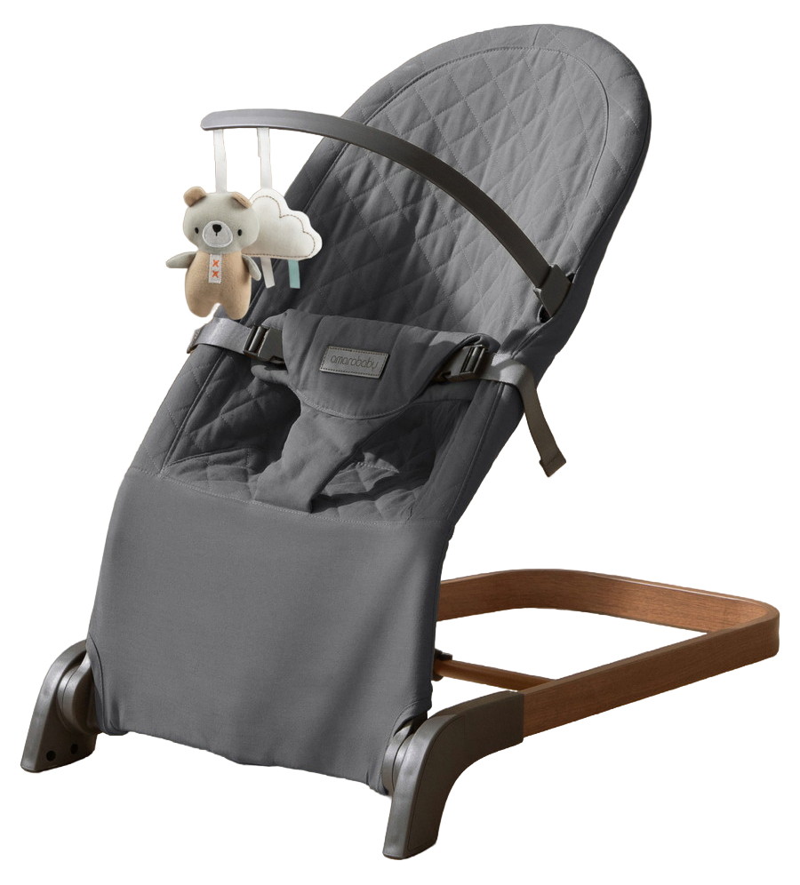 Шезлонг Amarobaby Harmony (графит)