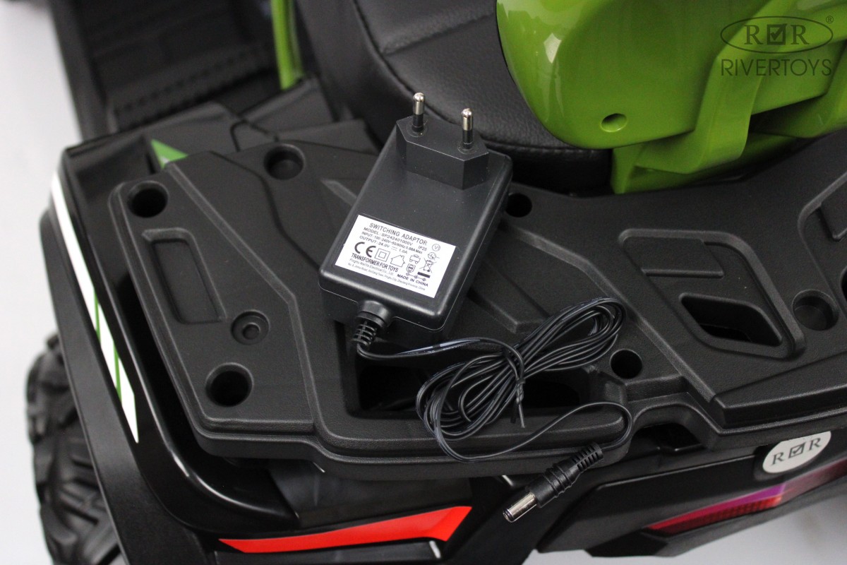 Детский квадроцикл RiverToys T001TT 4WD зеленый z6iban55anh3d9g40tion23brwobbykh