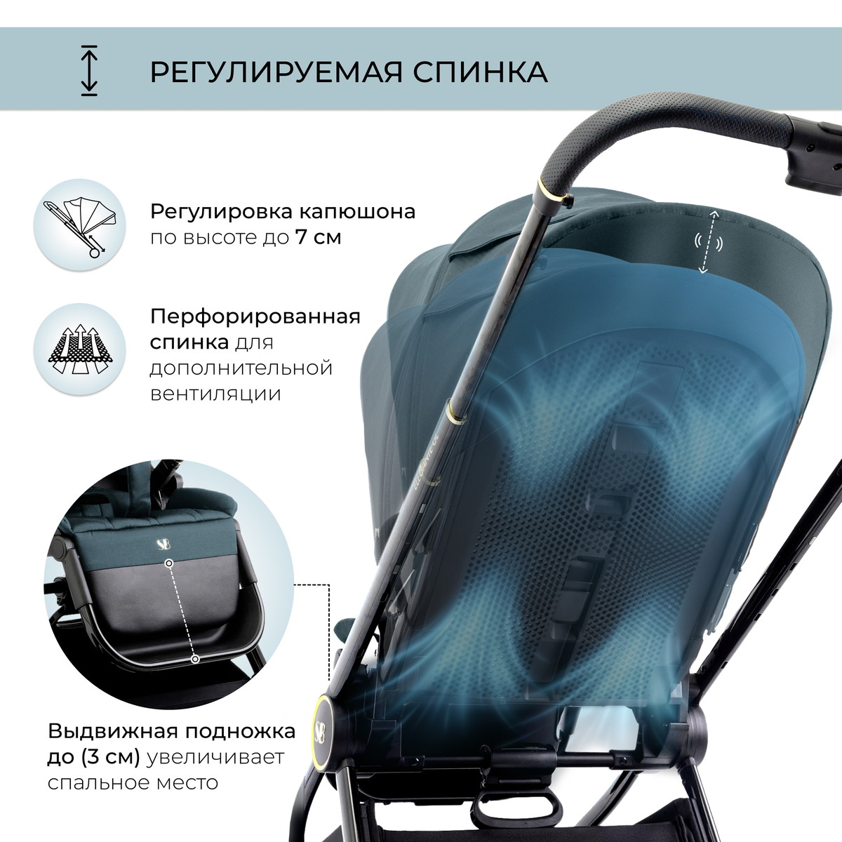 Коляска 2 в 1 Sweet Baby Elegante GL Blue 7j0n1o9tl88fn41ntnsho35w99y74q1o
