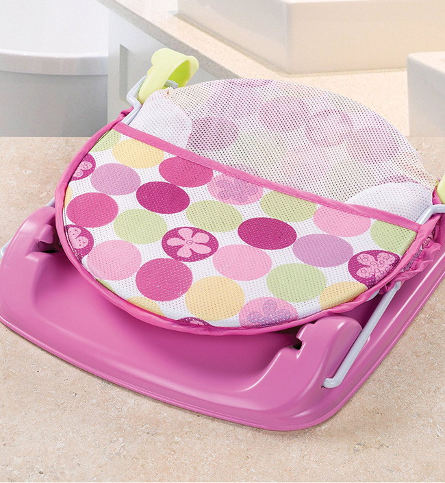 Лежак с подголовником для купания Summer Infant Deluxe Baby Bather розовый iipaz3a8azvcu3sao15rvgyn61pc431f