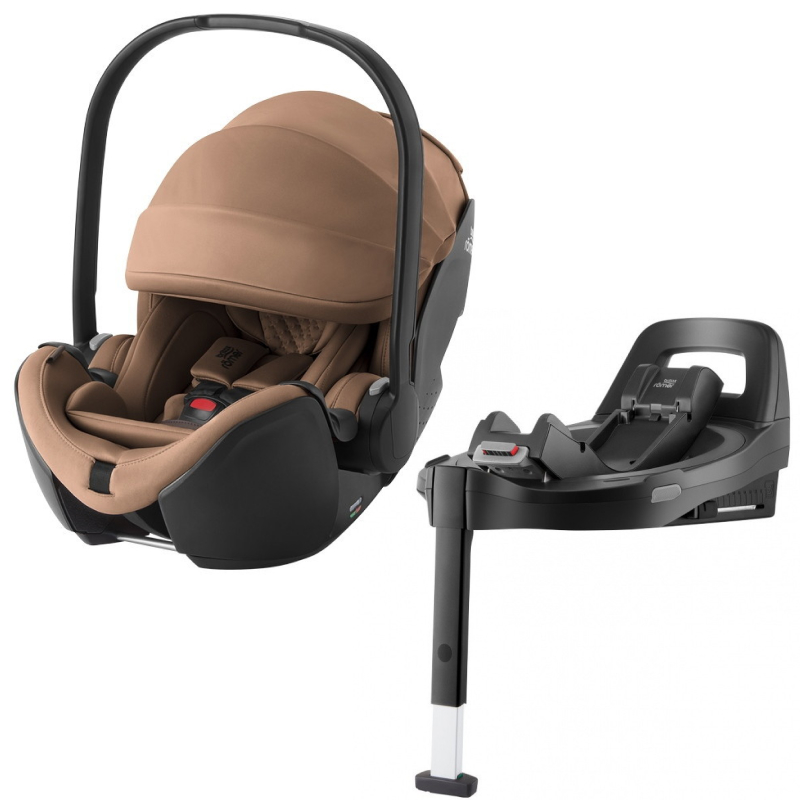Детское автокресло Britax Roemer Baby-Safe Pro LUX + Vario Base 5Z набор (Warm Caramel)