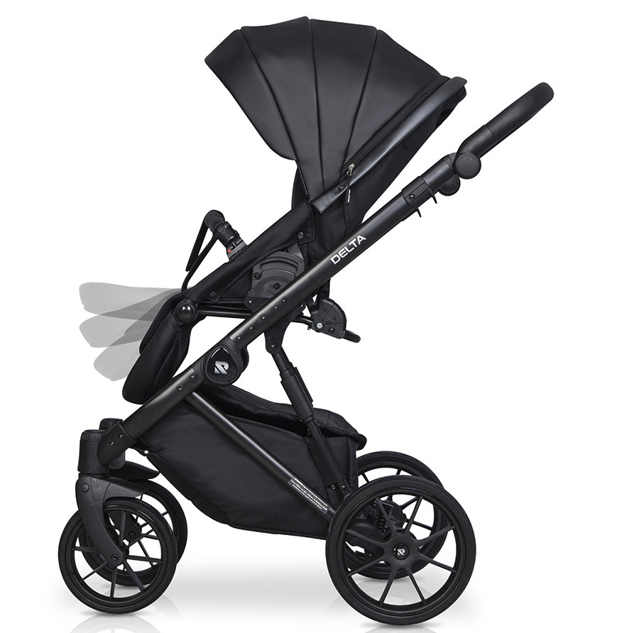Коляска 3 в 1 RIKO BASIC DELTA ECCO 15 Black (черный) kum7dis7ihvq46fwu1ukw7ijunnsw00x