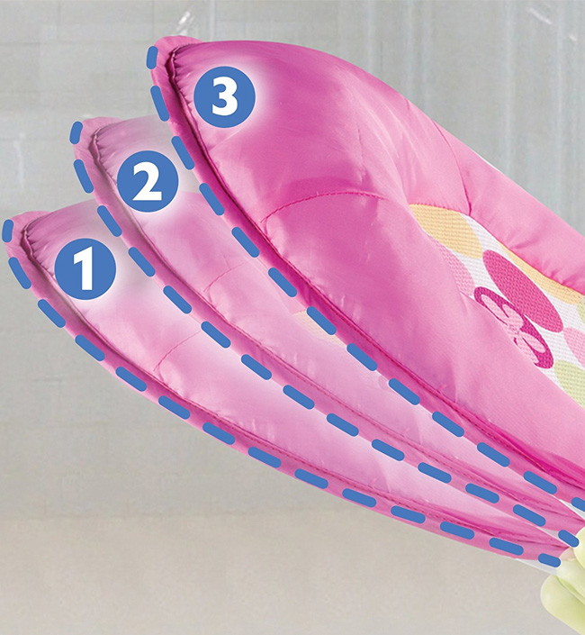 Лежак с подголовником для купания Summer Infant Deluxe Baby Bather розовый 2opt41dtywi7f4ev44use16c2tqglmov
