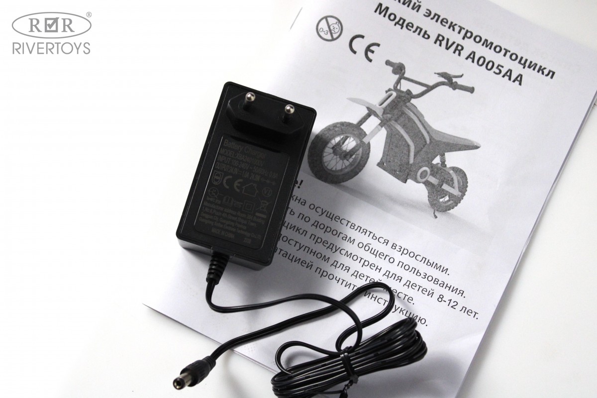 Детский электромотоцикл RiverToys A005AA MOTO синий 631l85cnt7deji7brm02r42extztyeg8