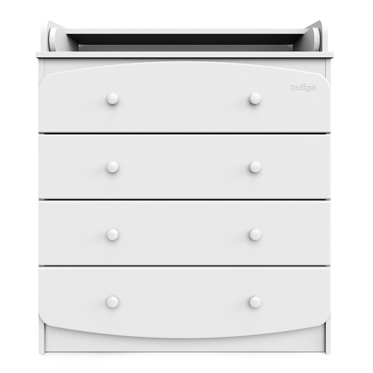 Детский пеленальный комод Indigo Classic 800/4 МДФ, ЛДСП белый-белый t5wknnswcvr63z0xmik27u5yp897vgeb