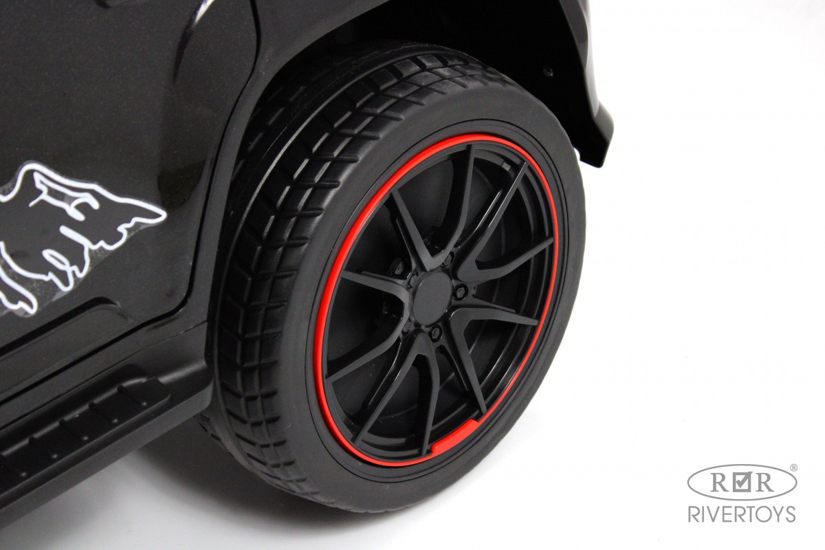 Детский электромобиль RiverToys G555GG черный oskos2mqpq4y1xt1blcsx016pe932ae6