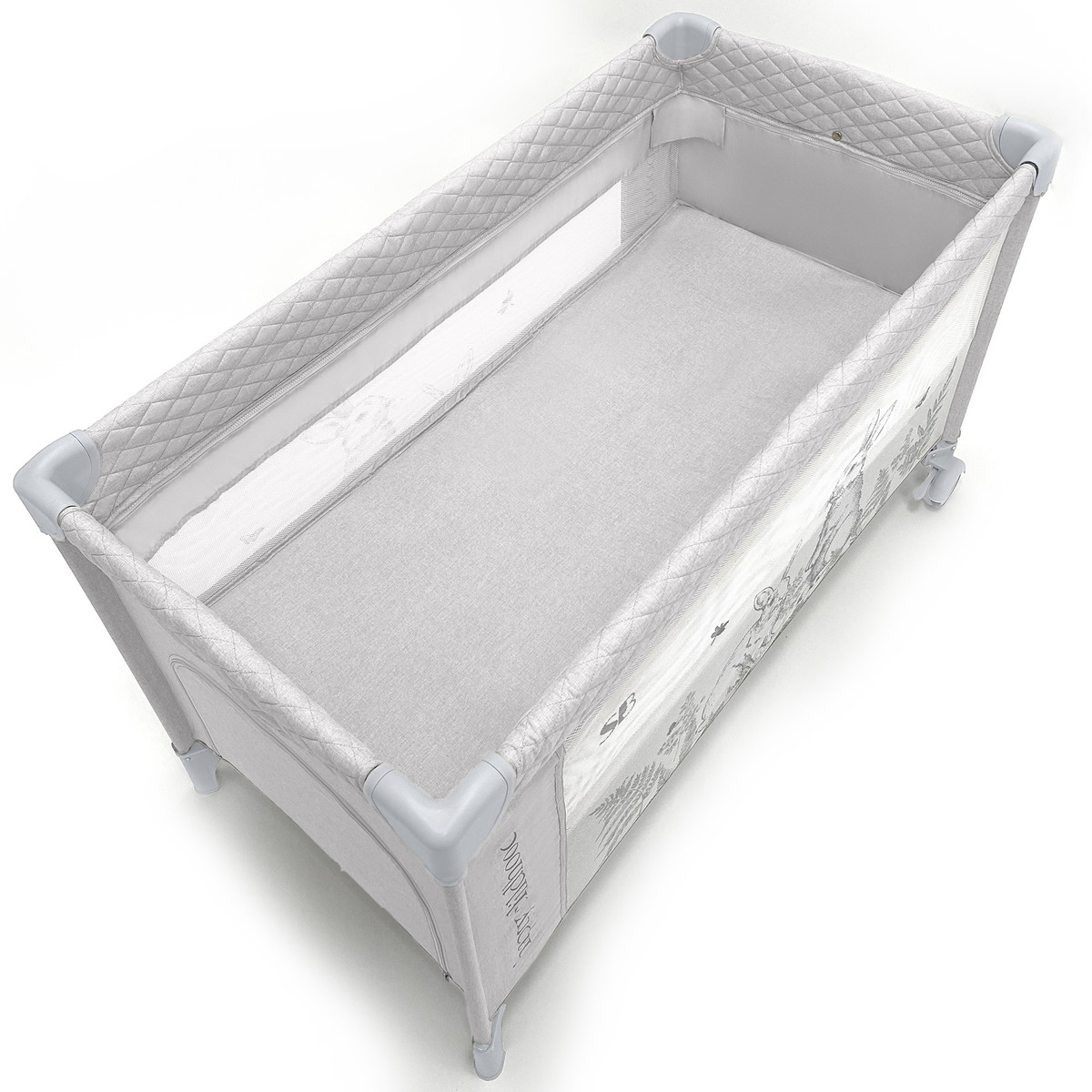 Манеж детский Sweet Baby Nini Grey Rabbit f0m87vtyvc5vqf7oz5owck5xb5zo4mar