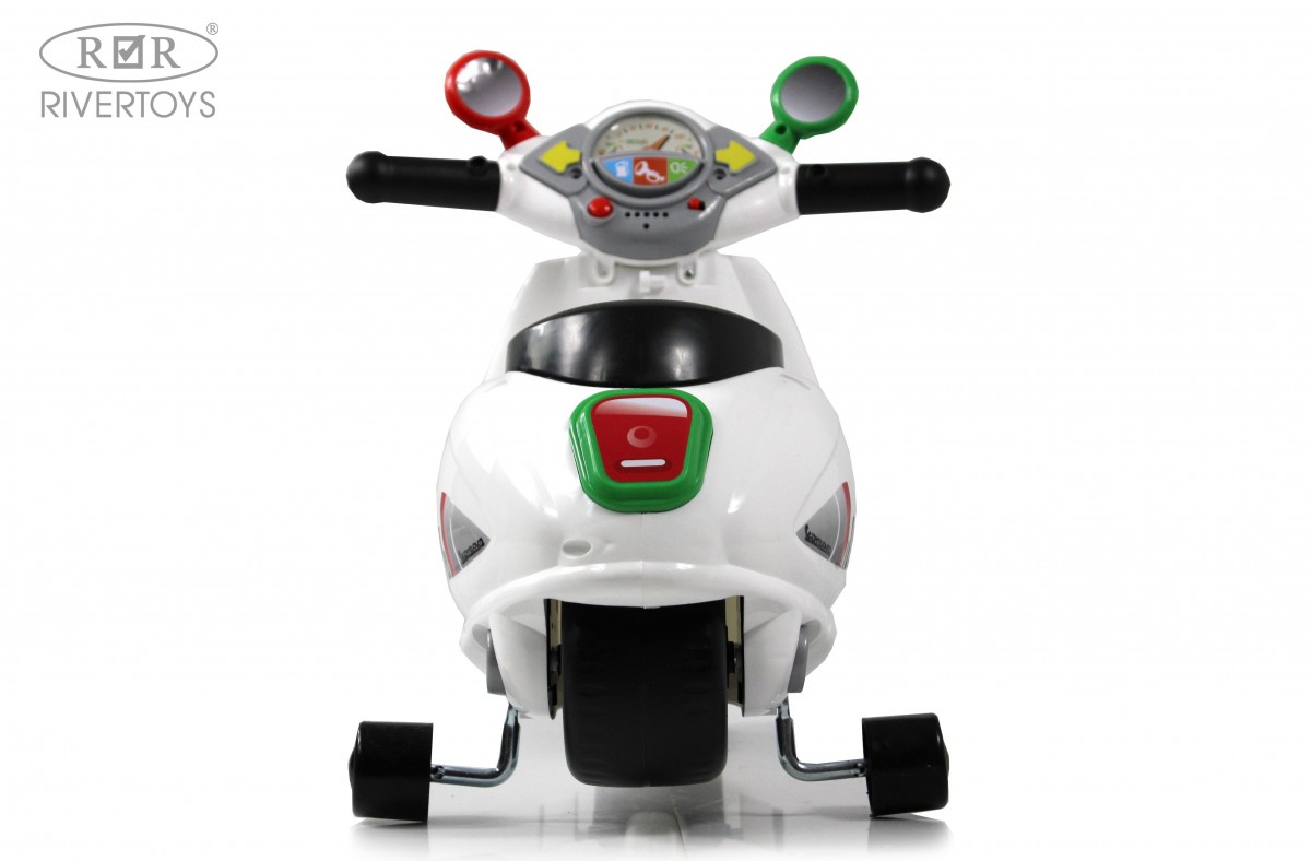 Детский толокар RiverToys G200GG белый 30jg6ng8lbdkhmtmjkhpgomvnmzzhxjb