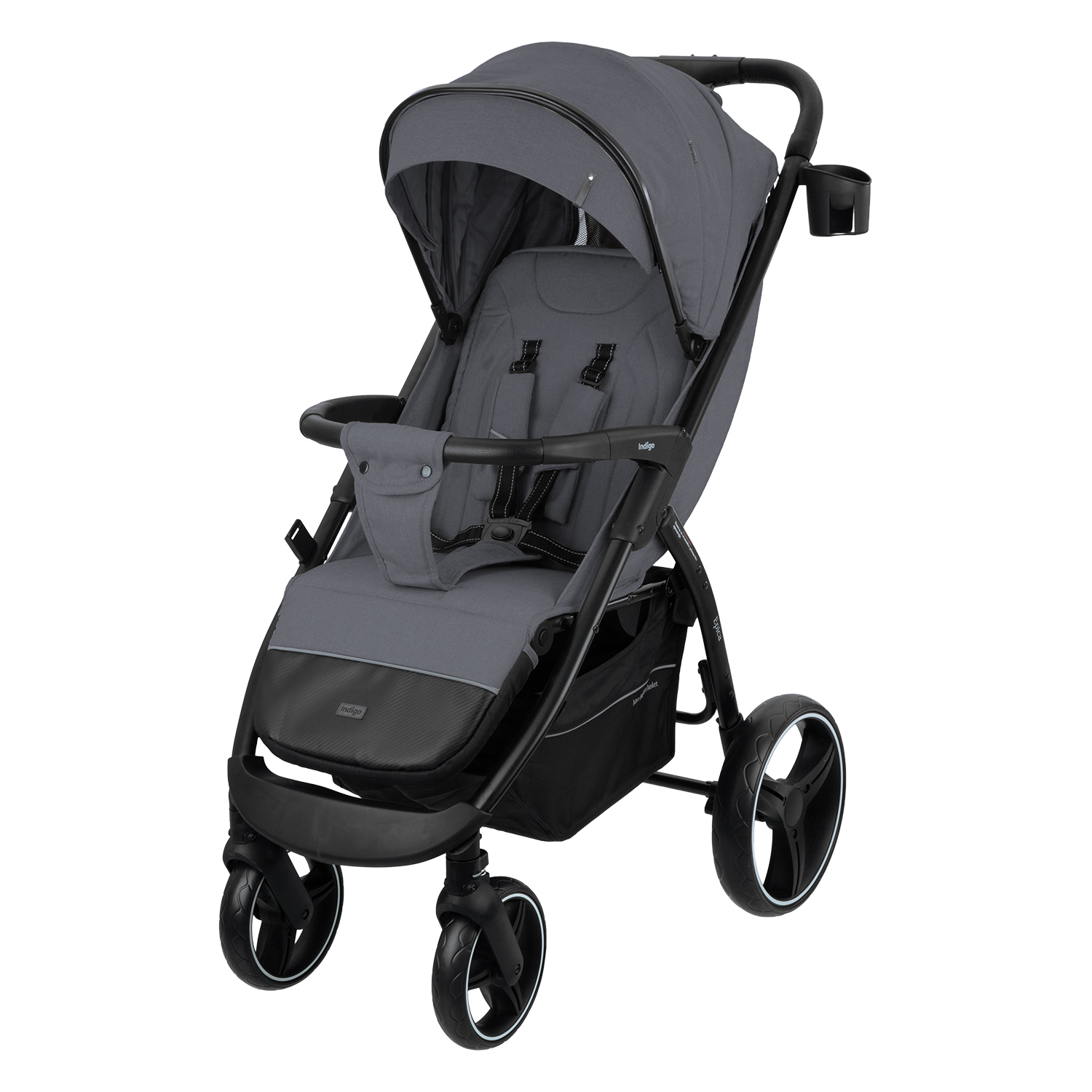 Прогулочная коляска INDIGO EPICA XL  темно-серый 4c25dbb39a85f94ccfb5d1a23b4eaed6