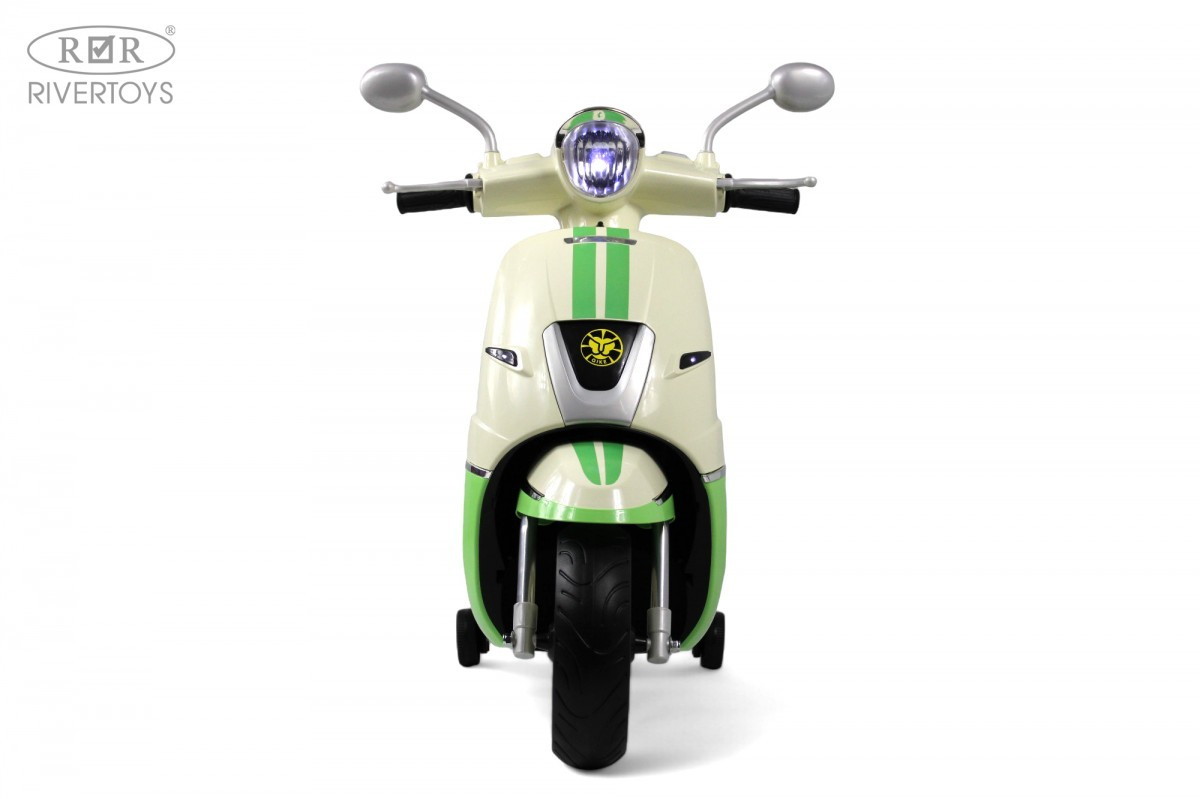 Детский электромотоцикл RiverToys Z222ZZ зеленый r5dcanjqnh3g7qyecgpvnhknbknxrn43