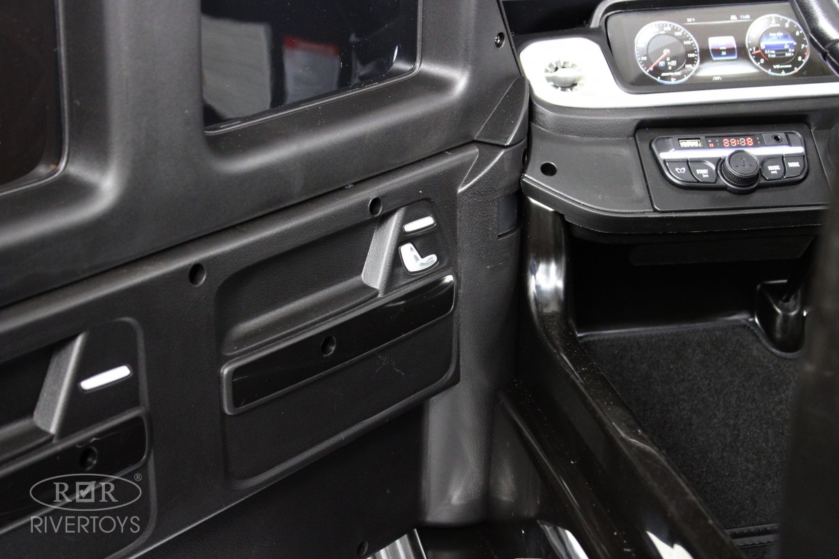 Детский электромобиль RiverToys Mercedes Benz G63 Y777YY черный qxogkyym6nuyqenf93cy6dtuy2g2x7cf