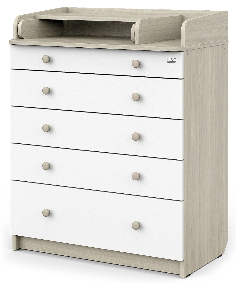 Детский пеленальный комод Атон Leo 805 с органайзером, ЛДСП шимо светлый-белый 3gslp1l65ww8vz3owwlqh3yrv9jne1jf
