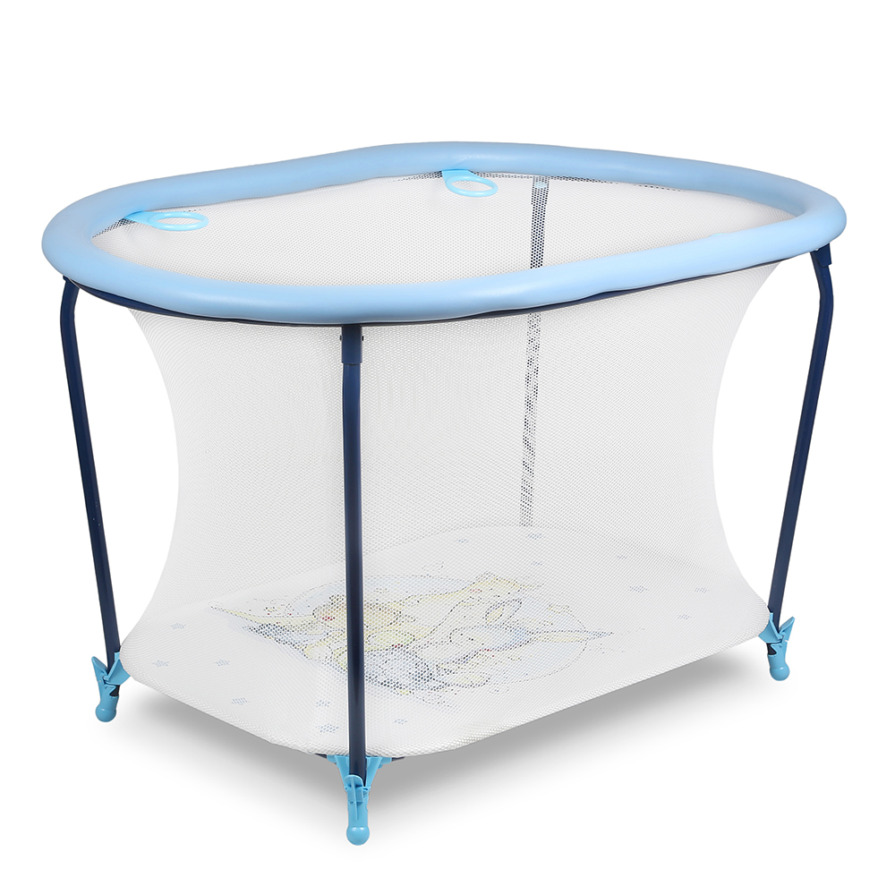 Манеж детский Globex Овал NEW голубой арт.110803 108133621-manezh-detskii-globex-oval-new-goluboi-art110803