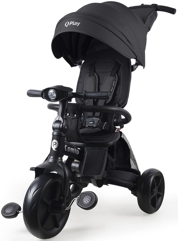 Велосипед трехколесный Qplay T330-10 Comfo (Black (Oxford/Matte Black))
