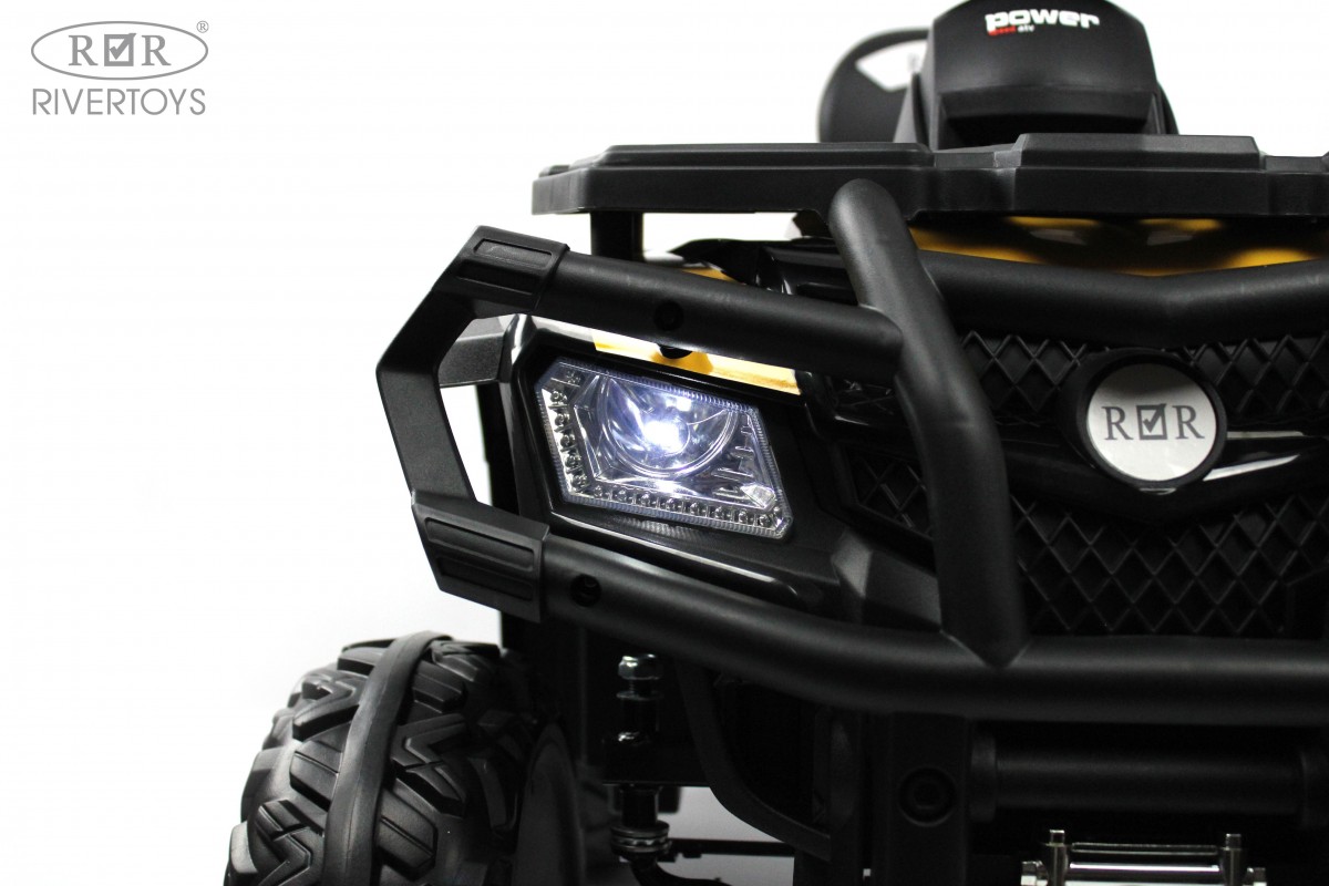Детский квадроцикл RiverToys T001TT 4WD желтый xvuxfh53zsp0p83amp4zgoanakybwshx
