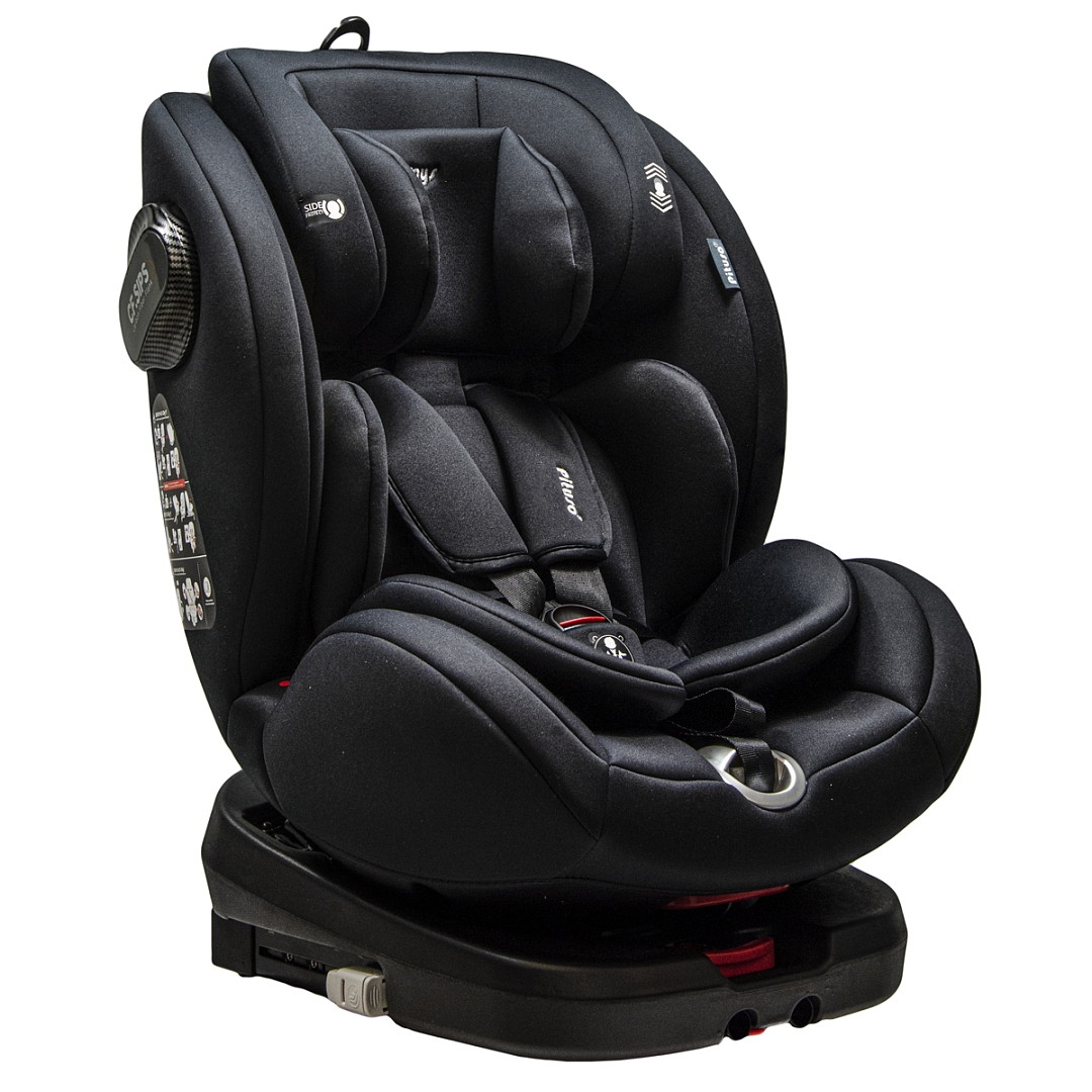 Автокресло Pituso Roys Pro 0-36 кг Black,Black Inlay 0by2c9on5xmjx9oin4kt58pooj4gbamu