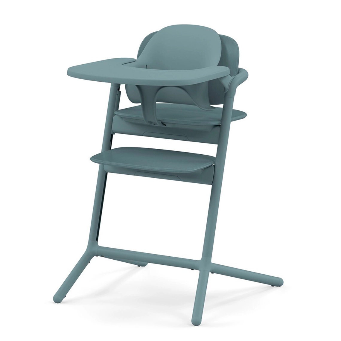 Стульчик Cybex Lemo 4-in-1 Set с мягким вкладышем (Stone Blue)