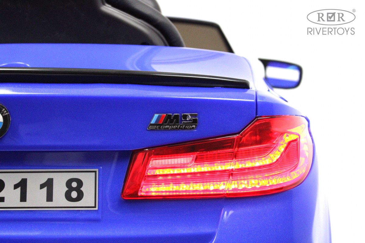 Детский электромобиль RiverToys BMW M5 Competition A555MP синий 5yd8y8qxc4unngy4vxft02v63t1ss97y