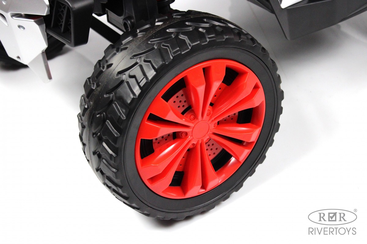 Детский электромобиль RiverToys F888FF красный k6o955nvui2rrn0jusr9z3m1uawod1mz