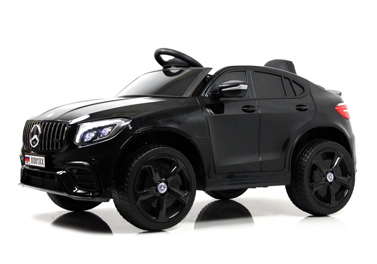 Детский электромобиль RiverToys X001XX черный глянец vjj4gholxzsico50h638tj44k6gi3odu