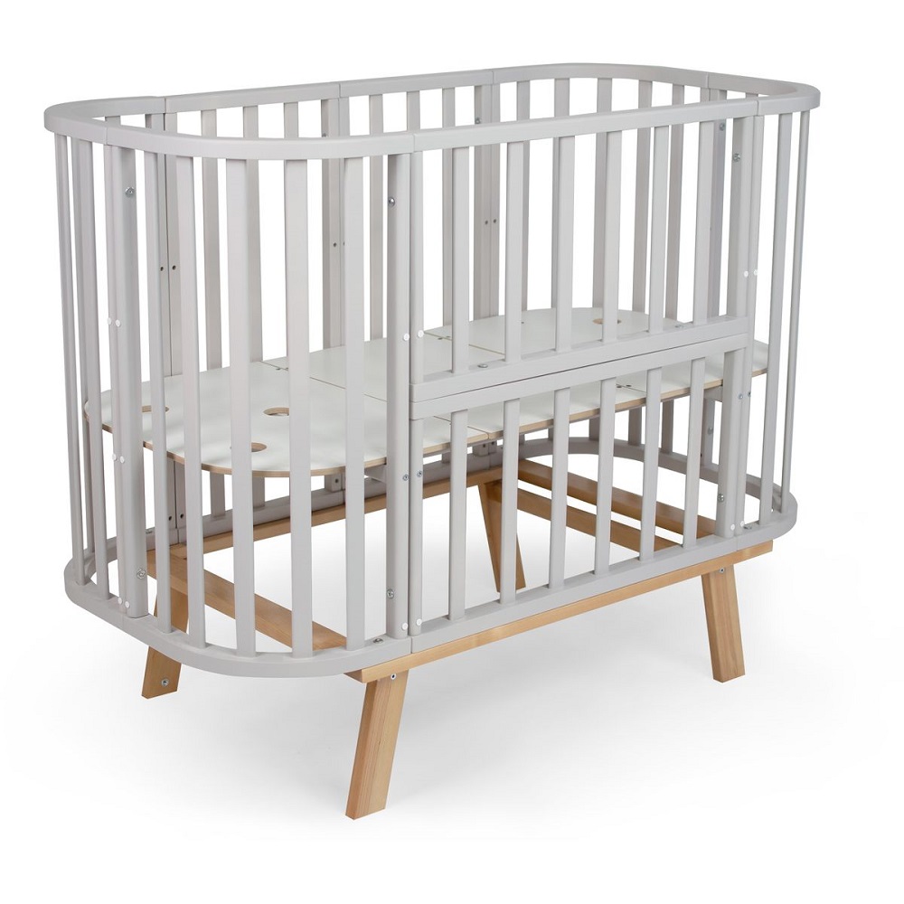 Детская кроватка Sweet Baby Barocco New с маятником Кашемир/Натуральный 108135237-detskaya-krovatka-sweet-baby-barocco-new-s-mayatnikom-kashemirnatura