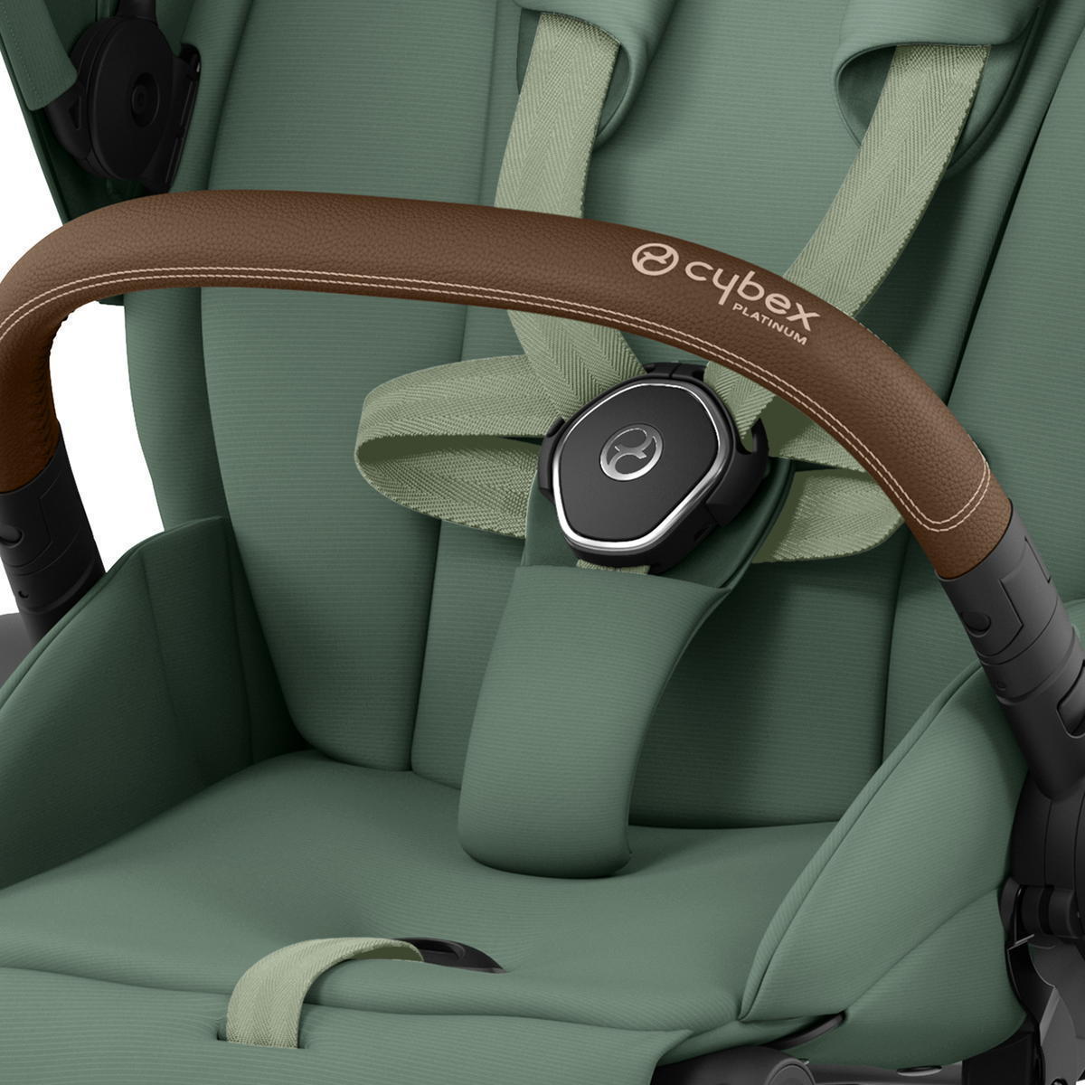 Коляска 2 в 1 Cybex Priam IV (шасси Chrome Brown) Leaf Green kj56rxn6r5o6hox6vuizgrsrc5bu8arv