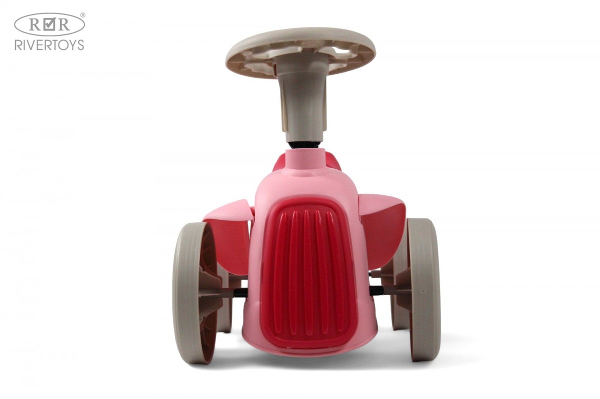 Детский толокар RiverToys G100GG розовый zn27h5te3payco2moy3nsz854vr8vvwz