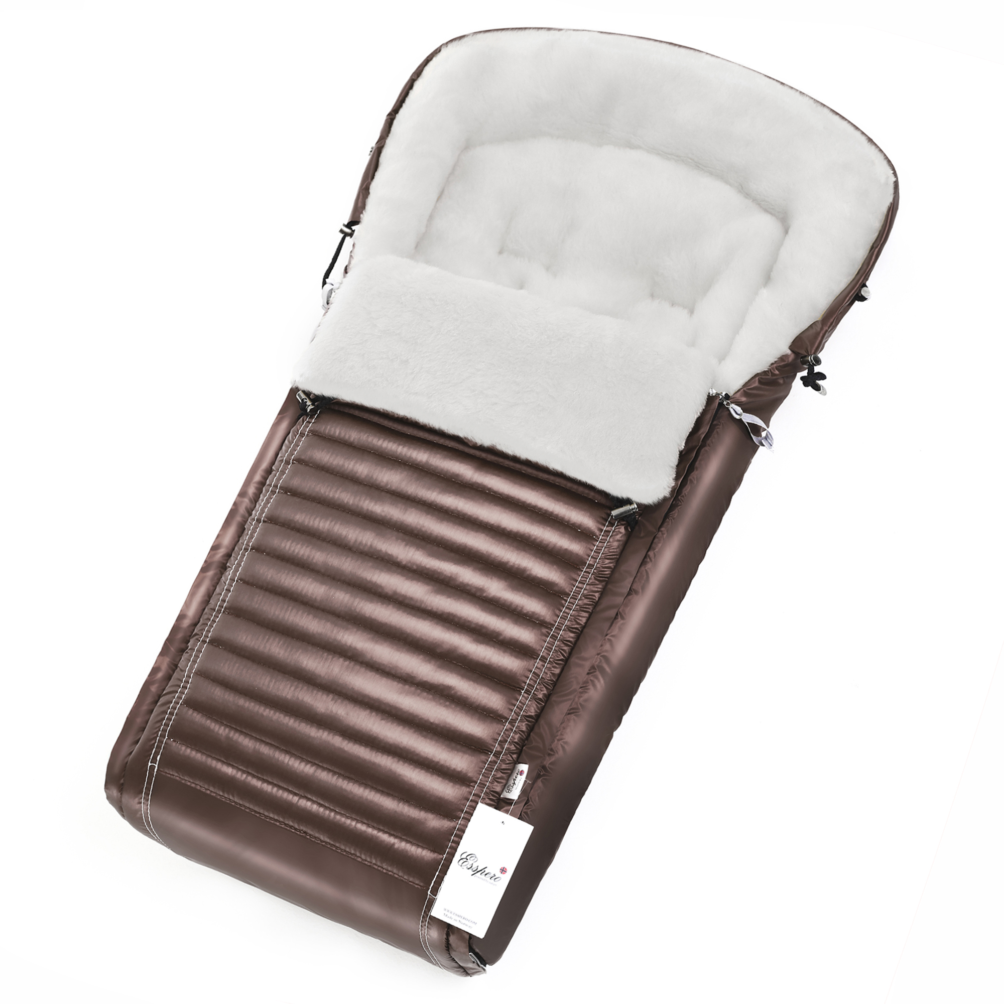 Конверт в коляску Esspero Markus (натуральная 100% шерсть) (Mocca)