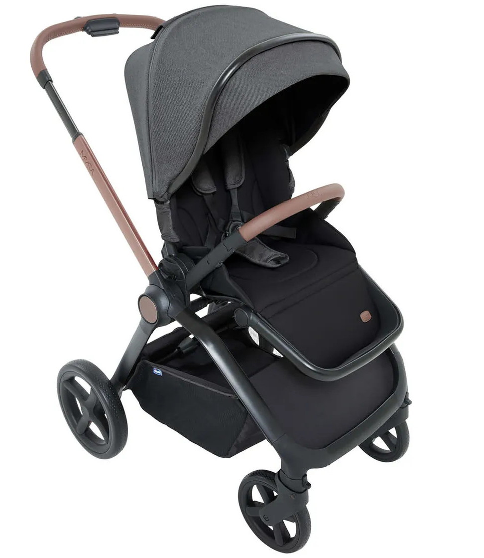 Коляска Chicco Mysa 2 в 1 Black Satin tomr2at9mntr48y1glsrdh4koa7qtj37