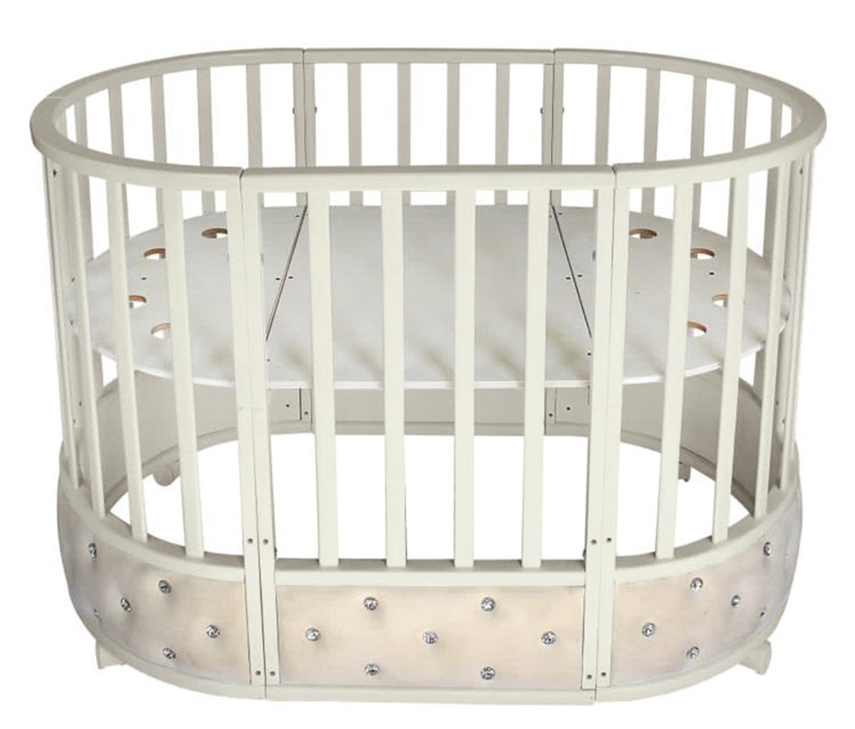 Кроватка-трансформер 7 в 1 Sweet Baby Cappellini Слоновая кость sq3qflvd16b8gs2hv443mg5l2jczrd1b
