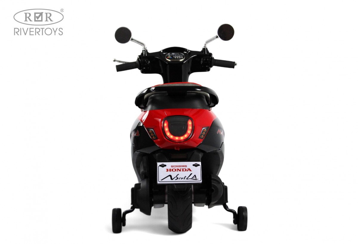 Детский электромотоцикл RiverToys Z555ZZ черный x78c5k9y89nrwpc4co97upgfr5eppld3