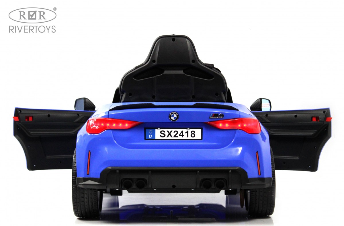 Детский электромобиль RiverToys BMW M4 A004AA синий k546dwqh9oarq0dh2zagpwihe2uz53q8