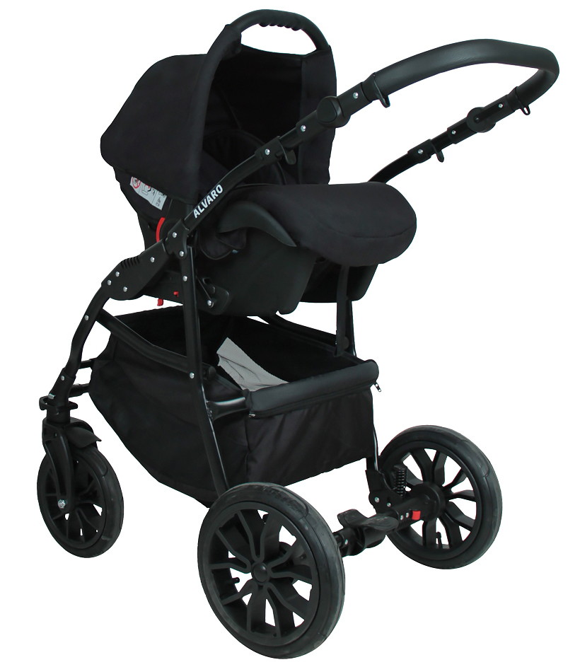 Коляска 3в1 Alis ALVARO т.серый+св.серый+белая кожа uy432rld1jp8bfl3t8nxzw83quav36y6