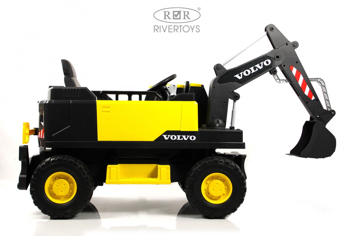 Детский электромобиль RiverToys трактор Volvo Y444YY YELLOW желтый 2m546is0z921da0a02kbxc0j4vkwbhab